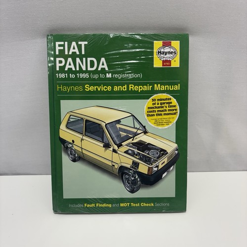 Fiat panda haynes manual - panda, 0793