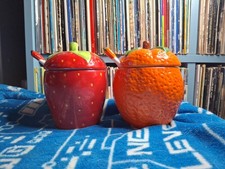 Pair strawberry jam orange - pair,