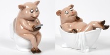 LEONARDO PIG LOO TIME  BATH