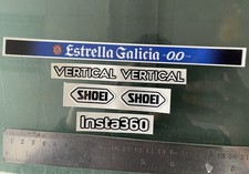 Visor Decals Stickers fits