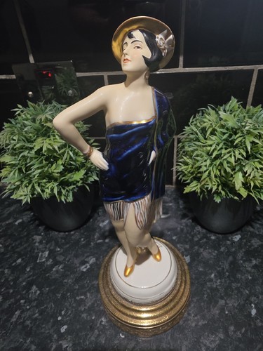 Art deco royal dux - art,