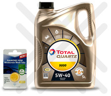Total Quartz 9000 5W-40 Car