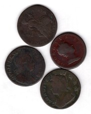 Great Britain. Halfpennies