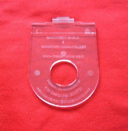 Pocket medal holder hanger - holder, (