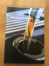 GENUINE BMW SERVICE BOOK FOR