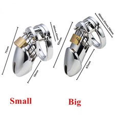 Metal Plated Male Chastity