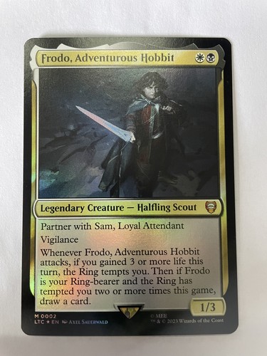 Mtg frodo adventurous hobbit - mtg,