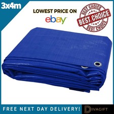 3M x 4M HEAVY DUTY WATERPROOF