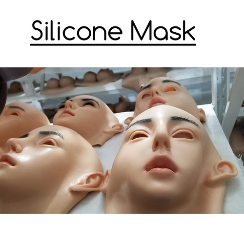 Silicone mask female - silicone,