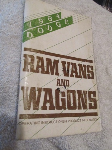 1984 dodge ram vans wagons - vans,