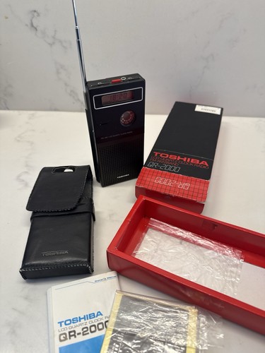 Toshiba 2000 lcd quartz - toshiba, qr-2000