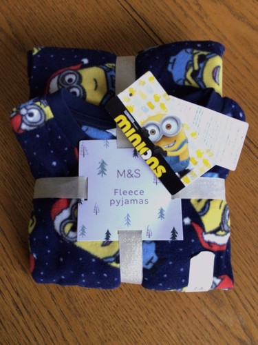 Kids minions fleece - m&s,