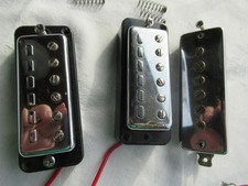 Guitar pickups set of 3, Hofner or semi-acoustic style for renovation projects