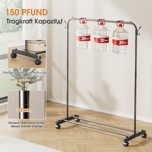 Clothes rail rack - rack, duty