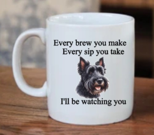 Funny scottish terrier dog - scottish,