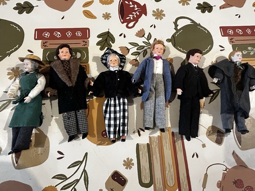 Vintage dolls house set - set, 6