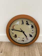 Cat Breed Wall Clock Quartz