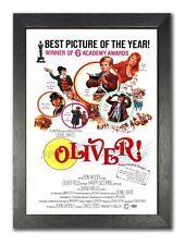 Oliver! Vintage Family Movie Poster Dickens' Classic Tale Orphan Film Musical