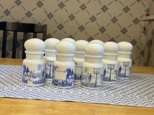 1970s belgium apothecary jar - belgium,