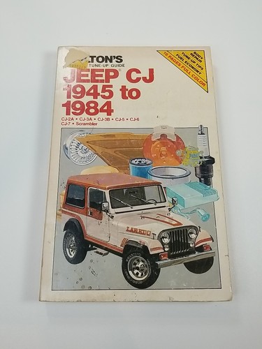 Chilton 6817 jeep 1945 1987 - jeep, 1945-1987