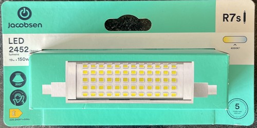Jacobsen r7s led 2452 - 2452, lumens