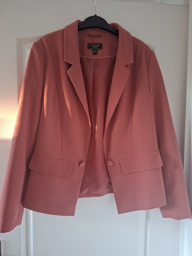 Lipsy blazer size - lipsy, blush