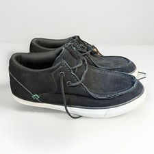 IPATH Black Suede Chukka Moc Toe Skater Y2K Skate Shoes 21016BLW Men's Size 10.5