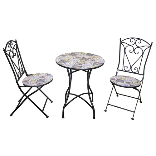 Bistro set mosaic tile - bistro,