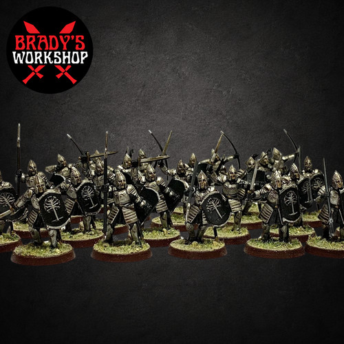 Warriors minas tirith army - minas,