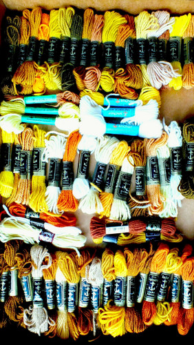 Job lot skeins of anchor - lot, 60