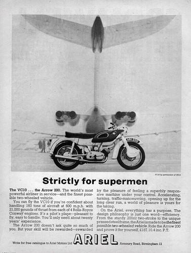 1965 ariel vc10 arrow - 1965,