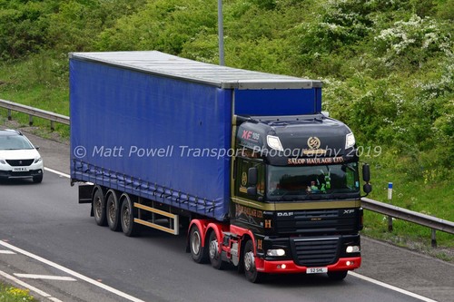 Truck photo 12x8 daf - daf, xf