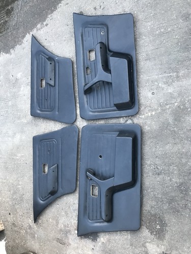 Bmw e30 door black - black, interior