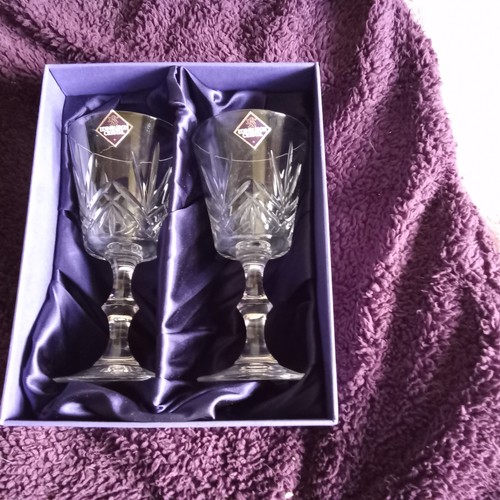 Pair edinburgh crystal wine - edinburgh,