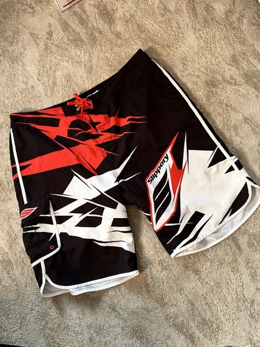 Slippery men black red surf - men's, black/red