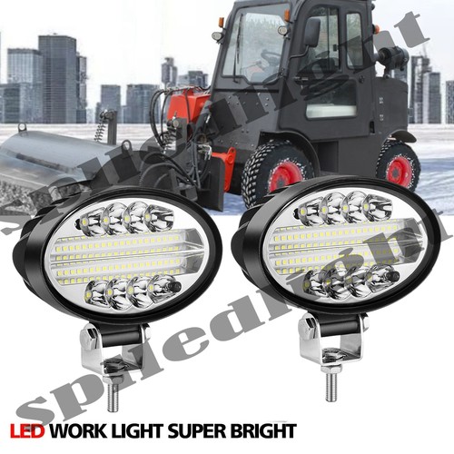 Bright oval led x2 work - 5.5'',