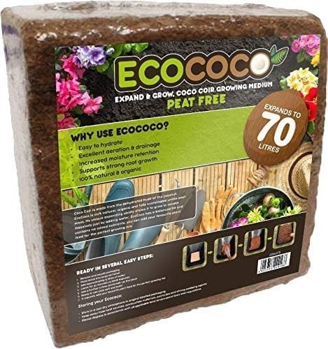 70l 5kg coco coir - coir, block