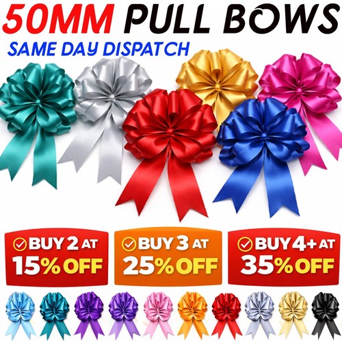 Large pull bows - bows, wedding