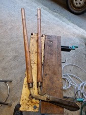 Vintage Lawn Edgers Wooden Handles