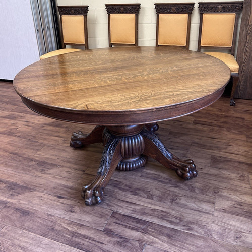 Antique english tiger oak - english,