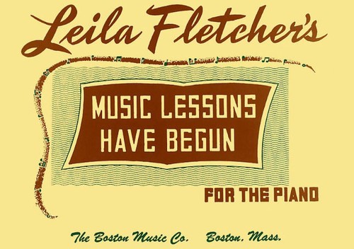 Music lessons have begun book - lessons,