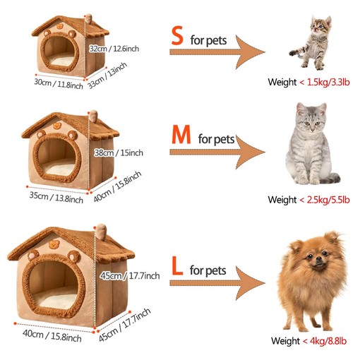 Foldable pet house removable - foldable,