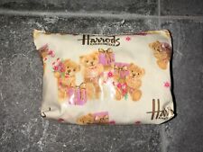 HARRODS of Knightsbridge Teddy Bear Make Up Bag