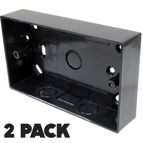 Black double back - black,