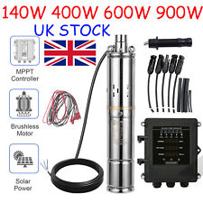 3" MPPT Controller Screw Solar Water Pump Deep Well Submersible Bore Hole Pump