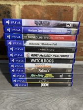 PlayStation 4 Game Bundle Assorted Games X12 Job Lot