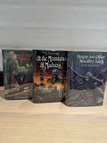 Lovecraft three volumes - p,