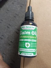 Dr Senst Calming Organic Hemp Oil For Cats 50ml | High Strength Anxiety Relief