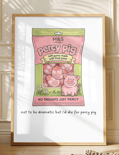 Funny percy pig - percy,