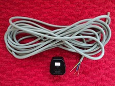 6 Metres of 3-Core 0.75mm2 Electric Flexible Cable. Grey. + Plug (3 Amp Fuse)
